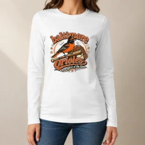 Baltimore Orioles vs Chicago White Sox Retro Baseball Long Sleeve Shirt