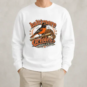 Baltimore Orioles vs Chicago White Sox Retro Baseball Sweater