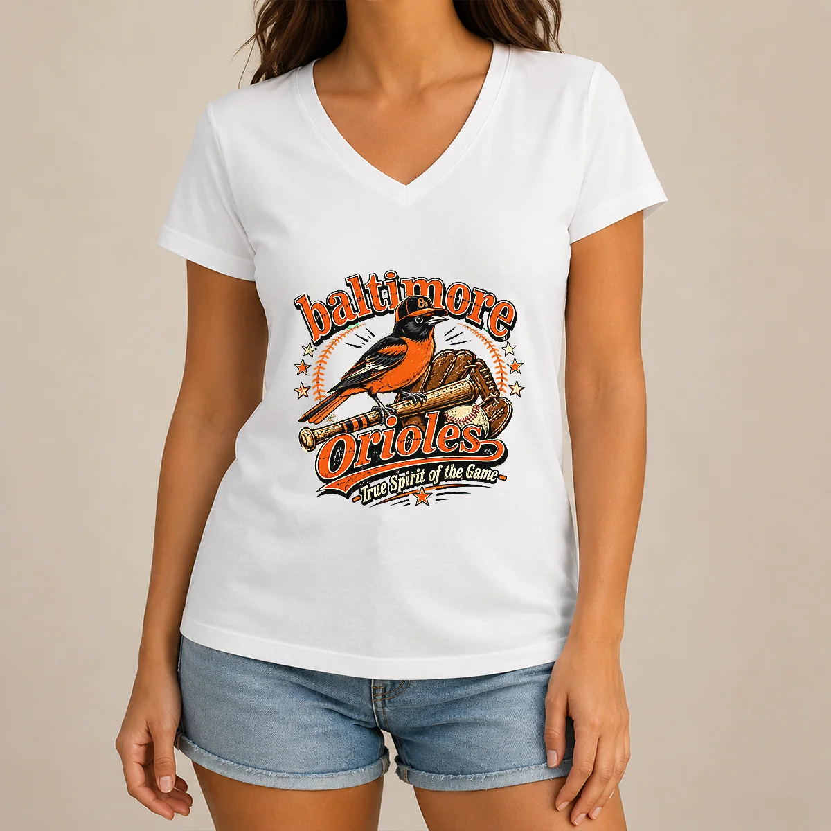 Baltimore Orioles vs Chicago White Sox V-Neck Shirt Baltimore Orioles vs Chicago White Sox V-Neck Shirt