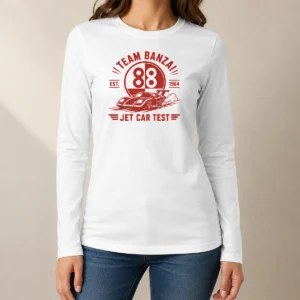 Funny Jet Car Test Long Sleeve Shirt
