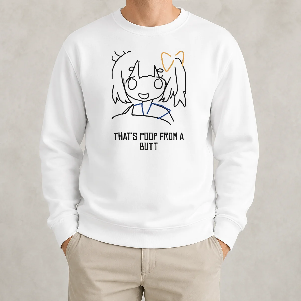 Funny That'S Poop From A Butt Anime Sweater