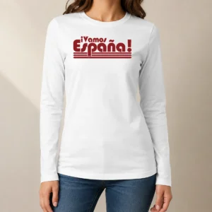 Funny Vamos Espana Spanish Flag Spain Pride Long Sleeve Shirt