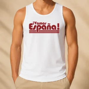 Funny Vamos Espana Spanish Flag Spain Pride Tank Top