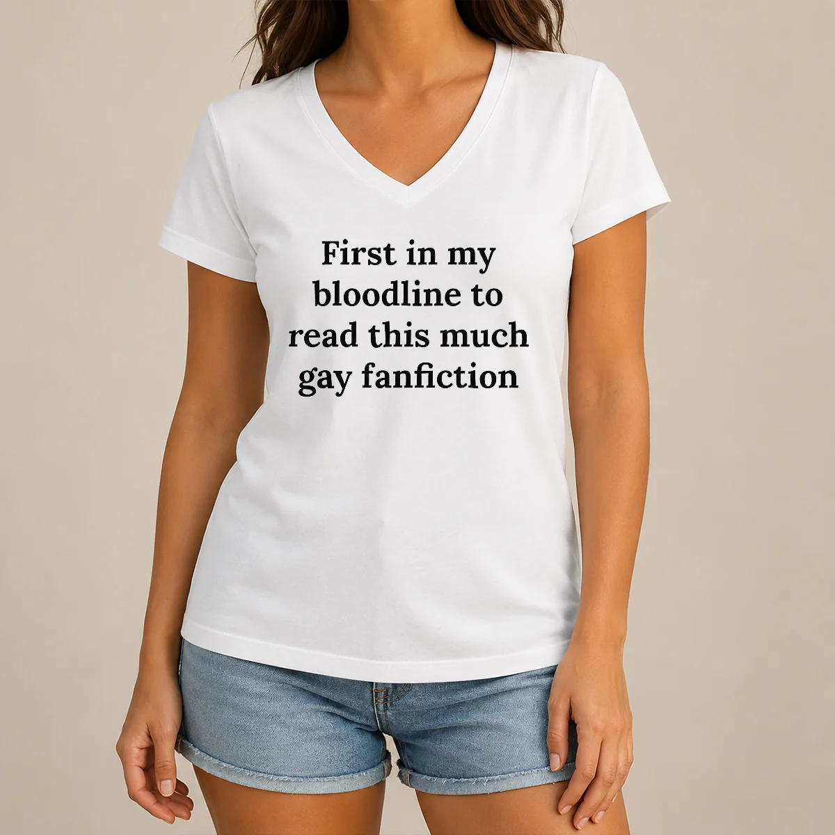 Good First In My Bloodline To V-Neck Shirt Good First In My Bloodline To V-Neck Shirt