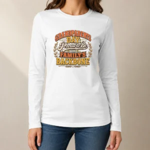 Good Nice Grandparents Day Proud Family Backbone Vintage Long Sleeve Shirt