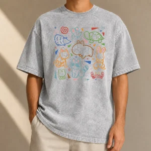 Good Official Animals Washed T-Shirt