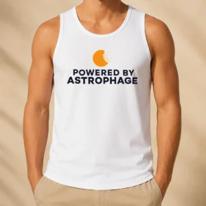 Good Powered By Astrophage Geek Tank Top