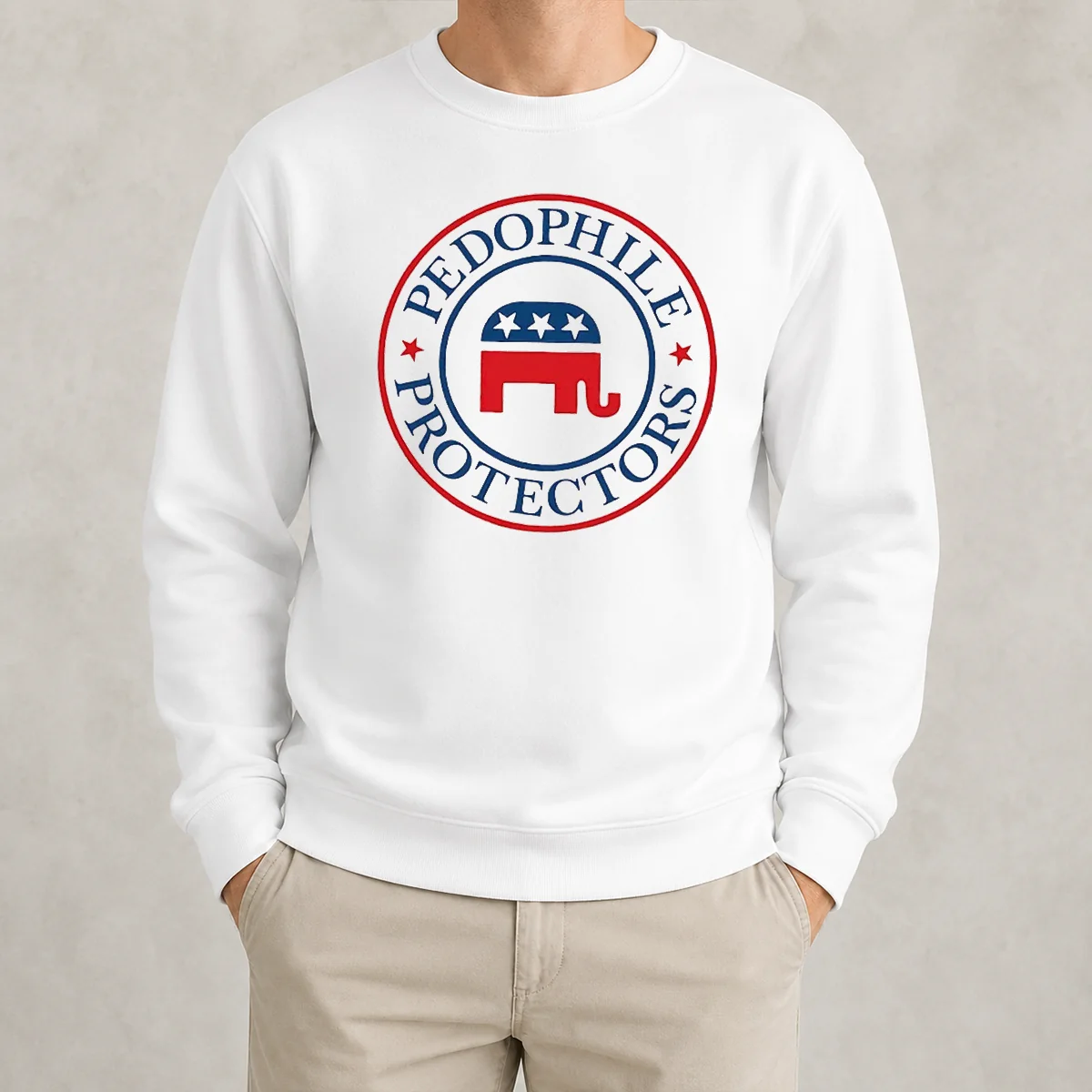 Good Republican Pedophile Protectors Party Sweater