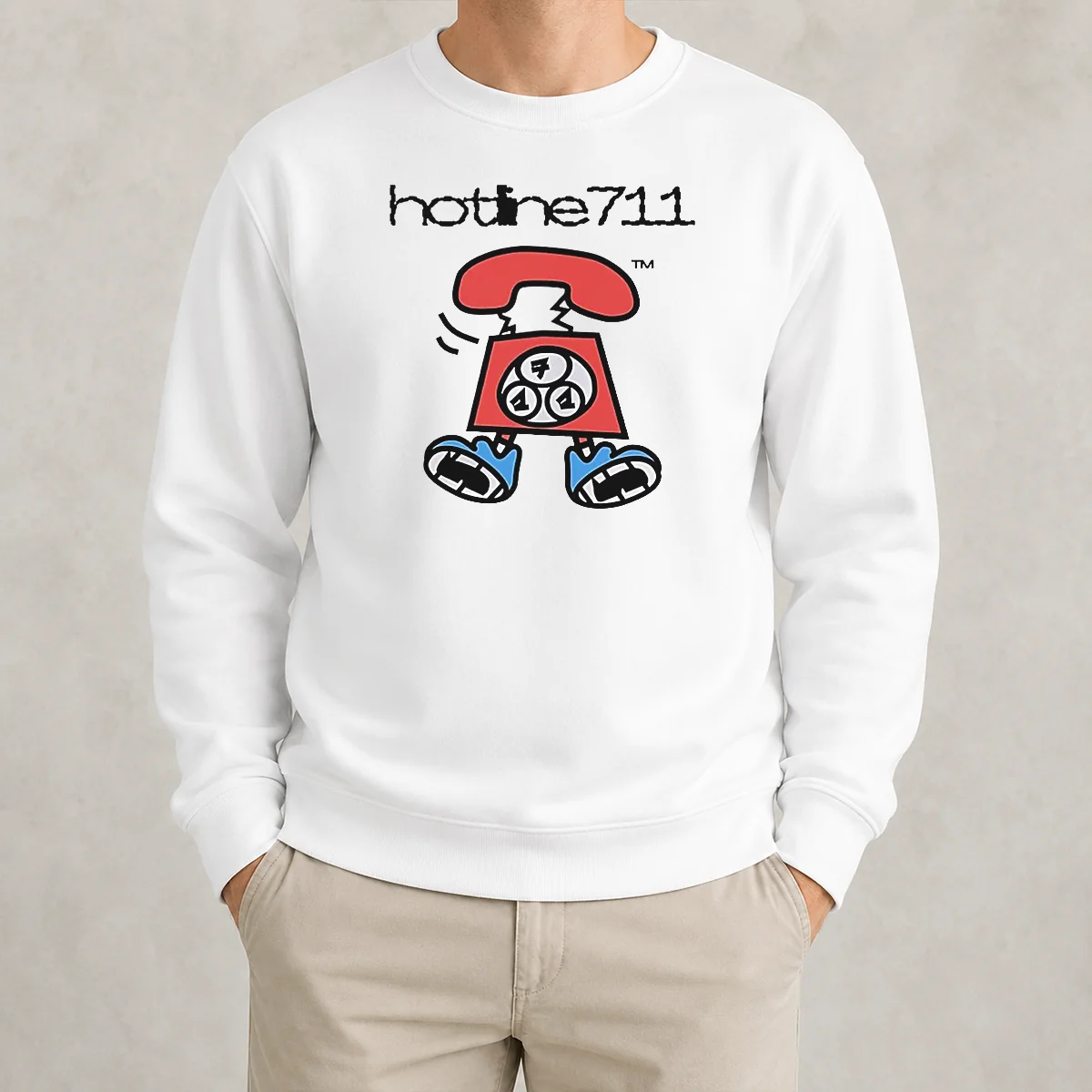 Good Telephone Cartoon Hotline711 Shirt - Image 7