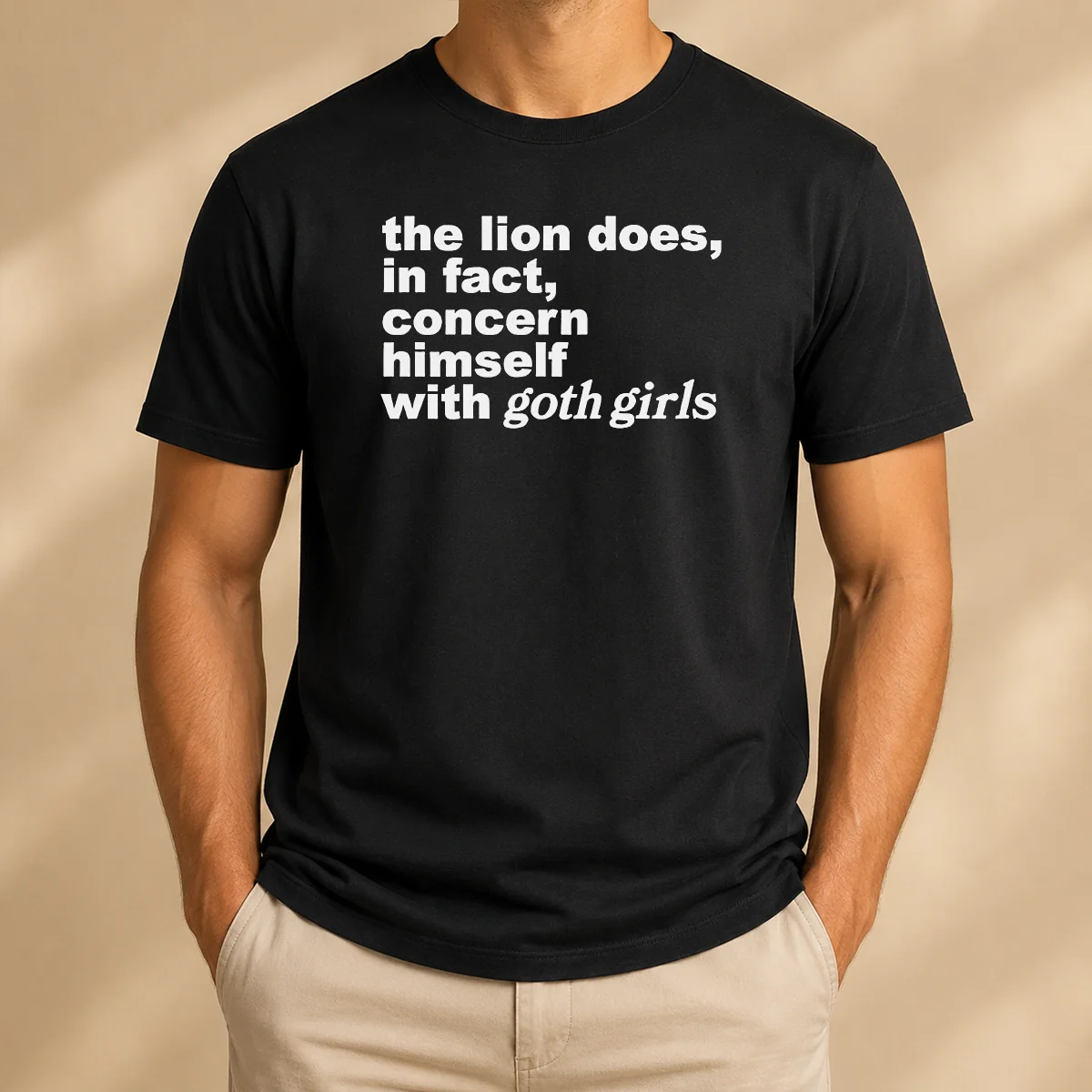 Good The Lion Does In Fact Shirt Good The Lion Does In Fact Shirt