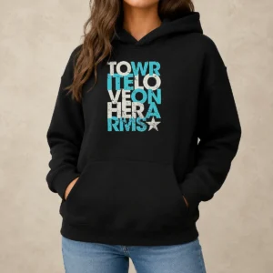 Good Tower Of Love Hero Rivers Distressed Hoodie in classic fit with distressed graphic design on soft fabric