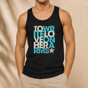 Good Tower Of Love Hero Rivers Distressed Tank Top