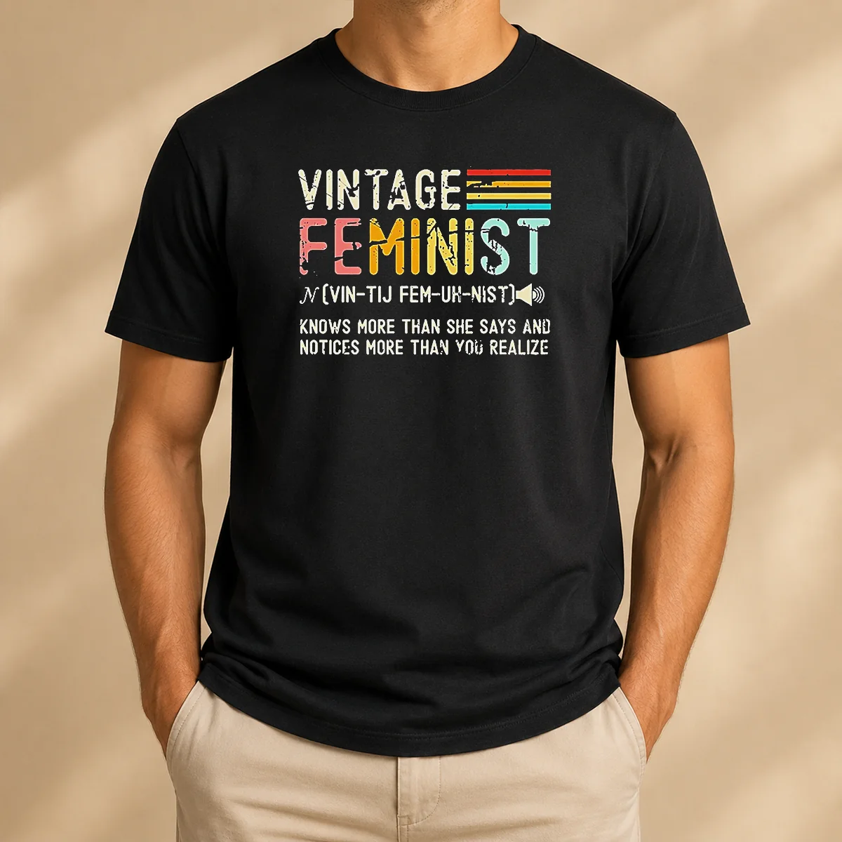 Good Vintage Feminist Knows More Than Shirt Good Vintage Feminist Knows More Than Shirt