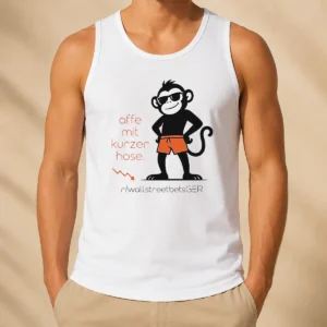 Hot Affe Mit Kurzer Hose Tank Top