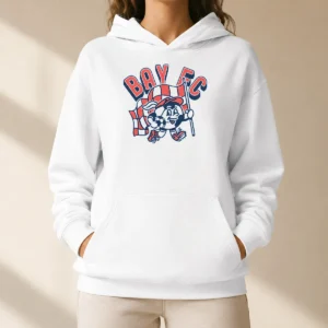 Hot Nice Kid'S Bay FC Soccer Player Ash Hoodie
