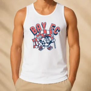 Hot Nice Kid'S Bay FC Soccer Player Ash Tank Top