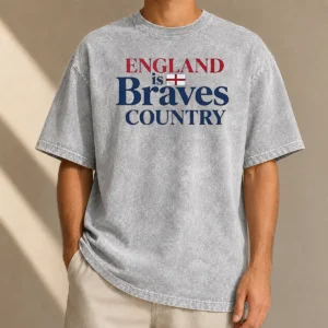 Hot Official England Is Braves Country Washed T-Shirt