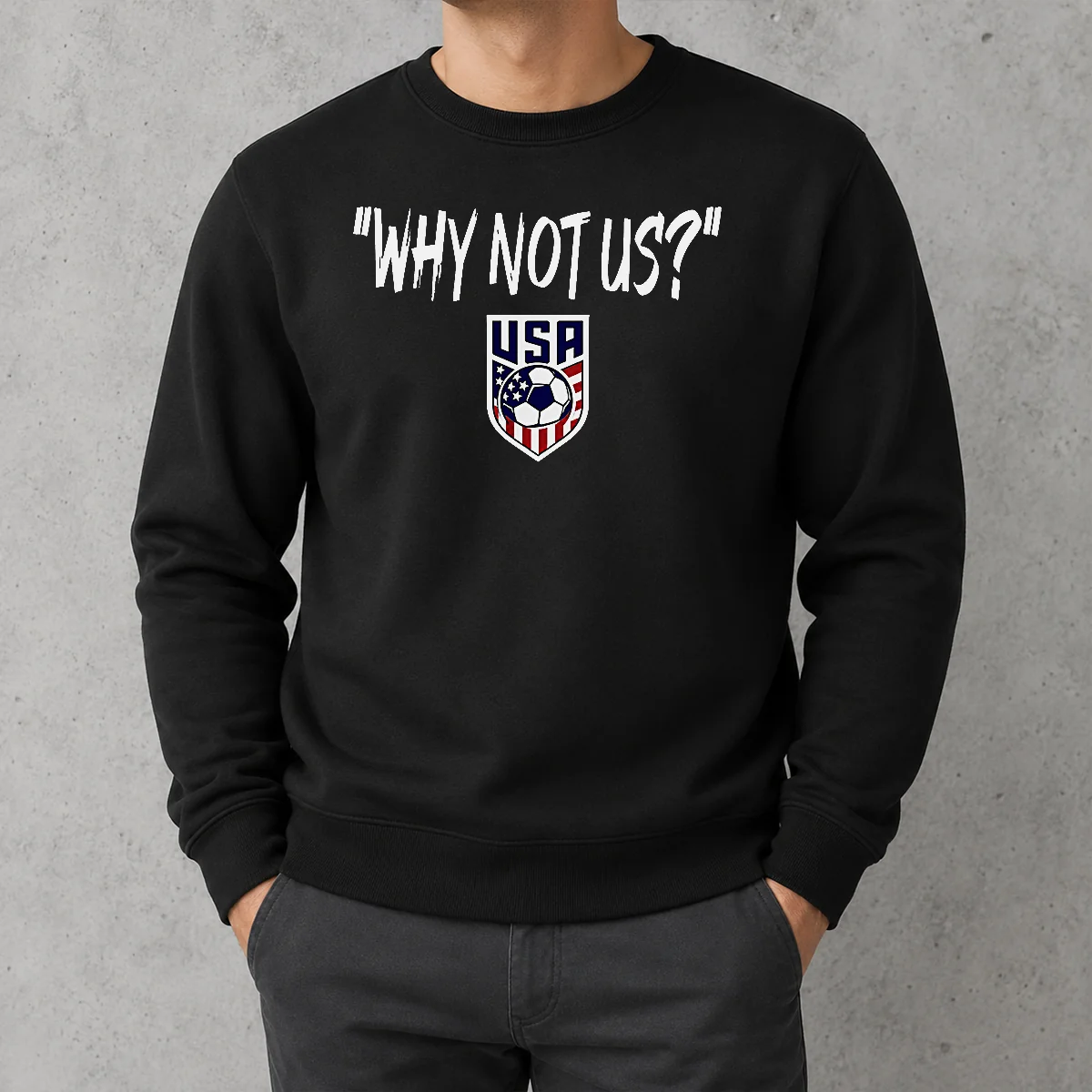 Hot Original U.S. Soccer USA Why Not US Sweater