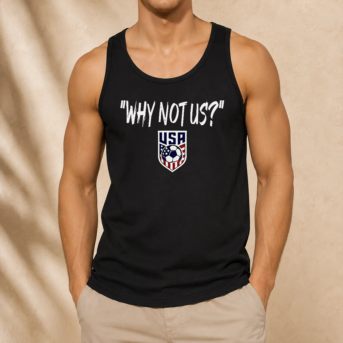 Hot Original U.S. Soccer USA Why Not US Tank Top