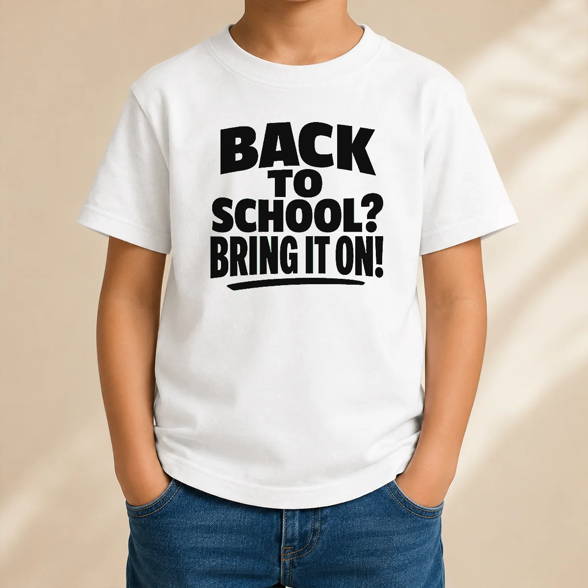 Hot Pretty Back To School Proud Silhouette Kids T-Shirt
