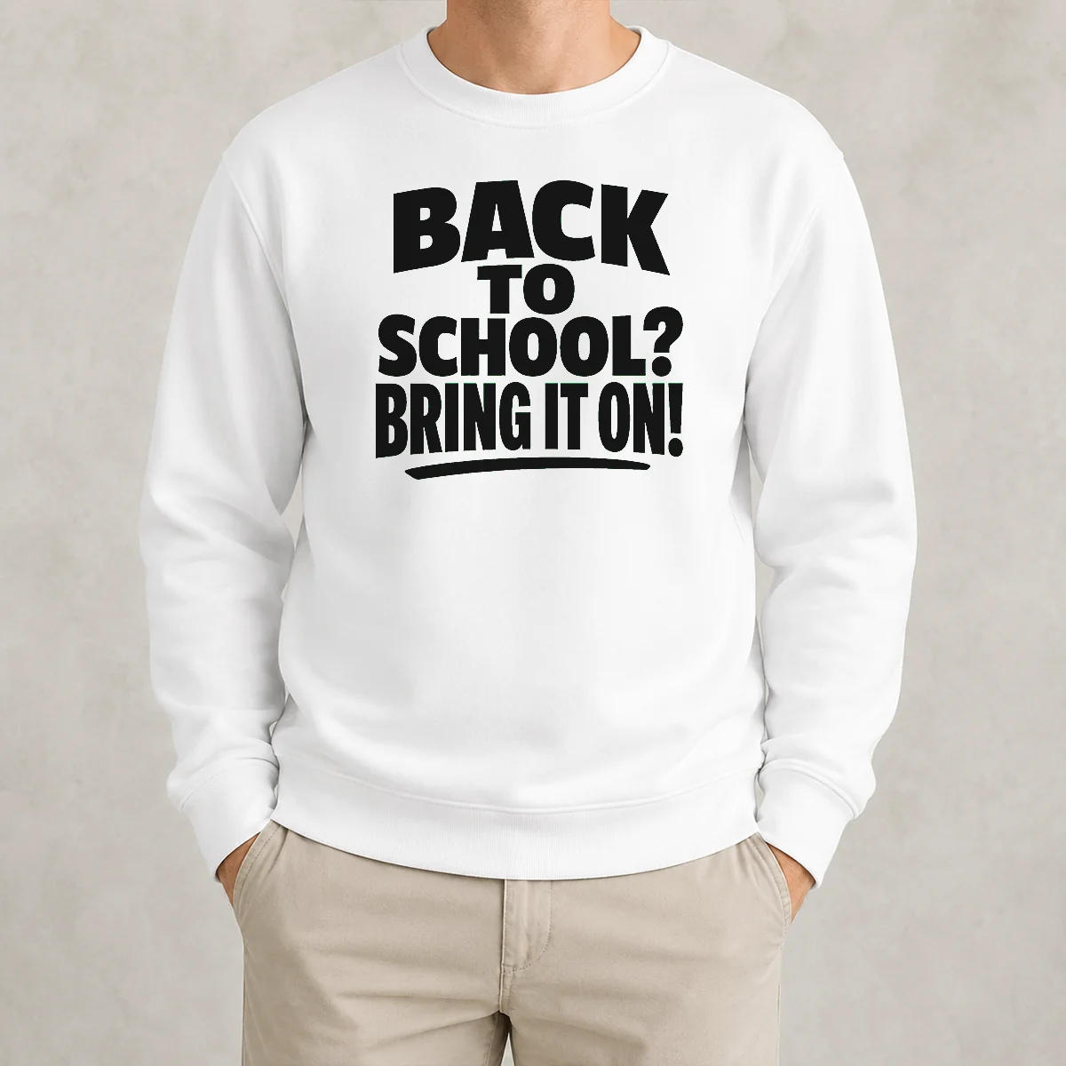 Hot Pretty Back To School Proud Silhouette Sweater