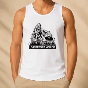 Hot Pretty Grim Reaper DJ Live Before You Die Tank Top