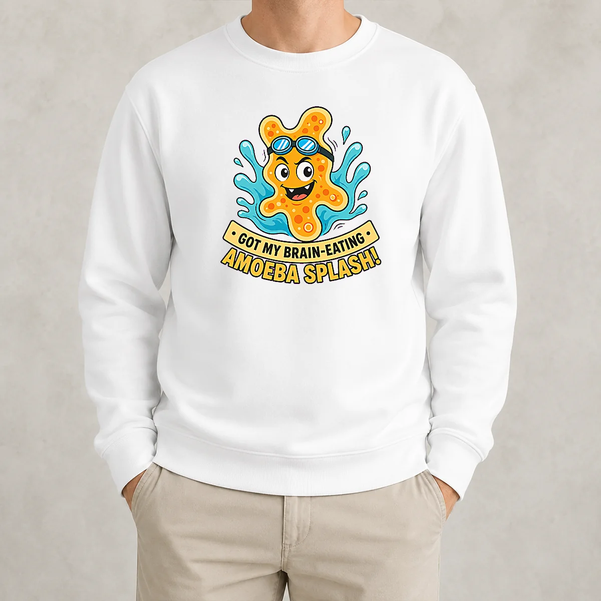Hot Pretty Playful Brain Amoeba Minimalist Humor Shirt - Image 6