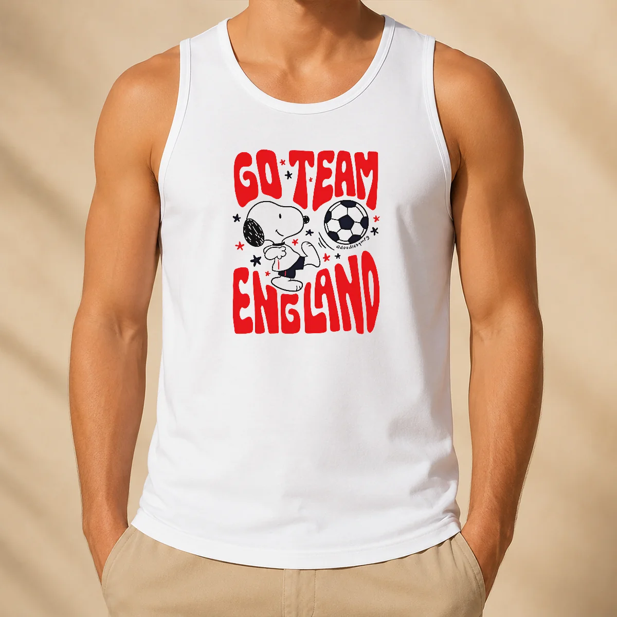 Hot Snoopy England Go Team England World Cup 2026 Tank Top