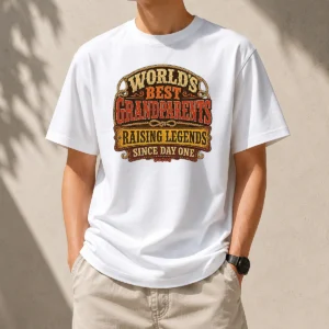 Nice Awesome Grandparents Day Western Vintage Pride