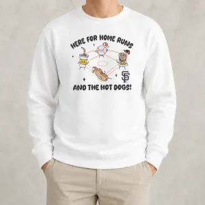 Nice Here For Home Runs And The Hot Dogs San Francisco Giants Sweater