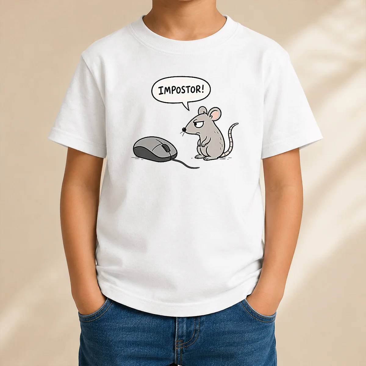 Nice Impistor Mouse Kids T-Shirt