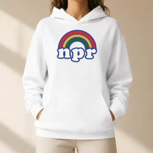 Nice NPR Rainbow Hoodie
