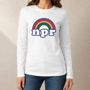 Nice NPR Rainbow Long Sleeve Shirt