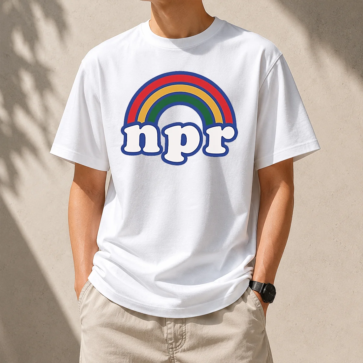 Nice NPR Rainbow Shirt Nice NPR Rainbow Shirt