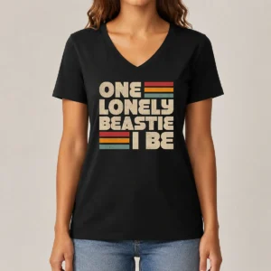 Nice One Lonely Beastie I Be V-Neck Shirt