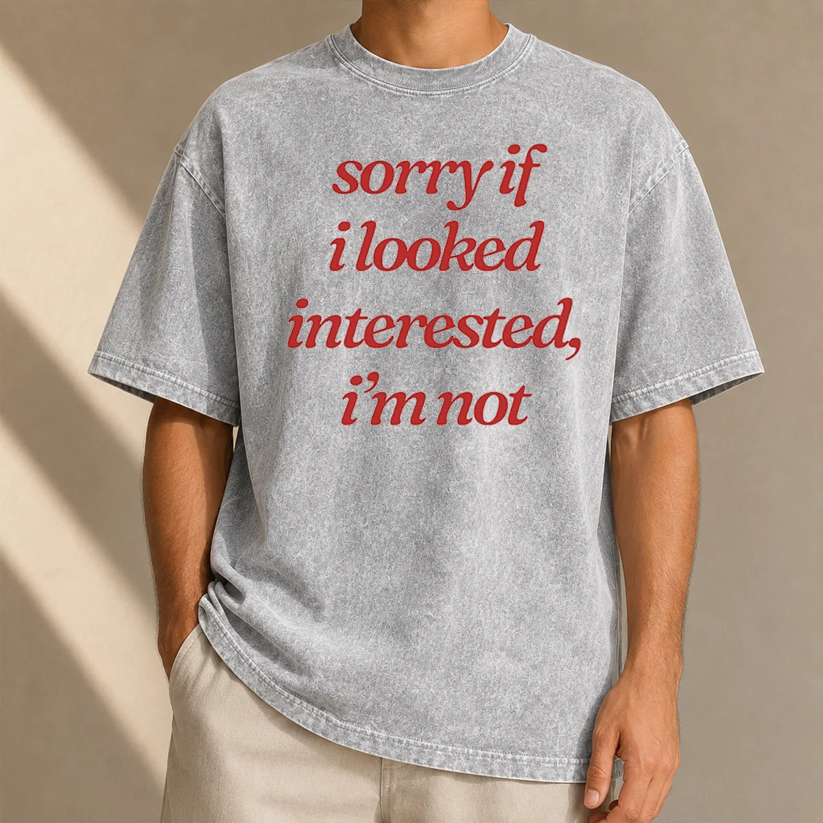 Nice Original Sorry If I Looked Interested I'm Not Shirt - Image 8