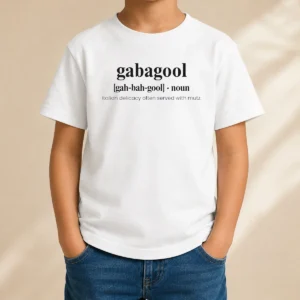 Nice Premium Gabagool Italian Delicacy Definition Mutz Kids T-Shirt
