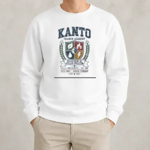 Nice Pretty Kanto Trainer Academy Department Of Applied Evolution Pallet Town Campus Sweater