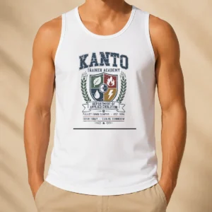 Nice Pretty Kanto Trainer Academy Department Of Applied Evolution Pallet Town Campus Tank Top