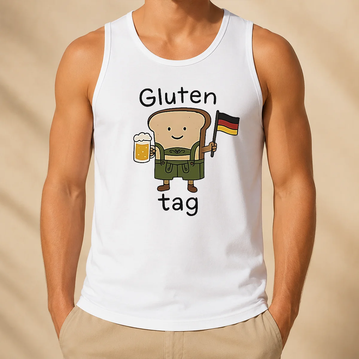 Nice Top Gluten Tag German Sourdough Tank Top
