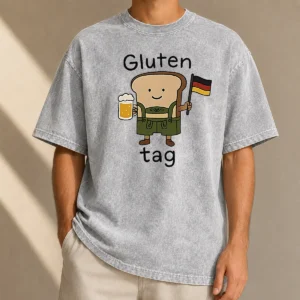 Nice Top Gluten Tag German Sourdough Washed T-Shirt