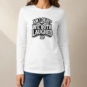 Nice Top Halloween Coffee Quote Silhouettefck Long Sleeve Shirt