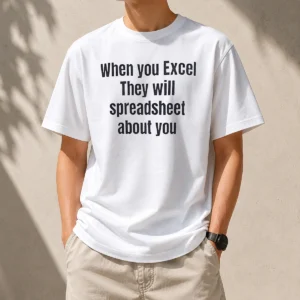 Nice When You Excel They Will Spreadsheet About You