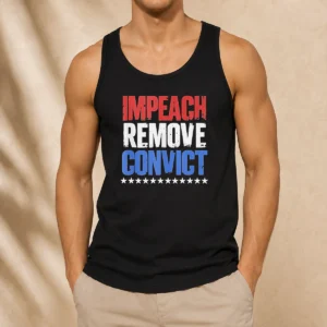 Official Impeach Remove Convict Stars Tank Top