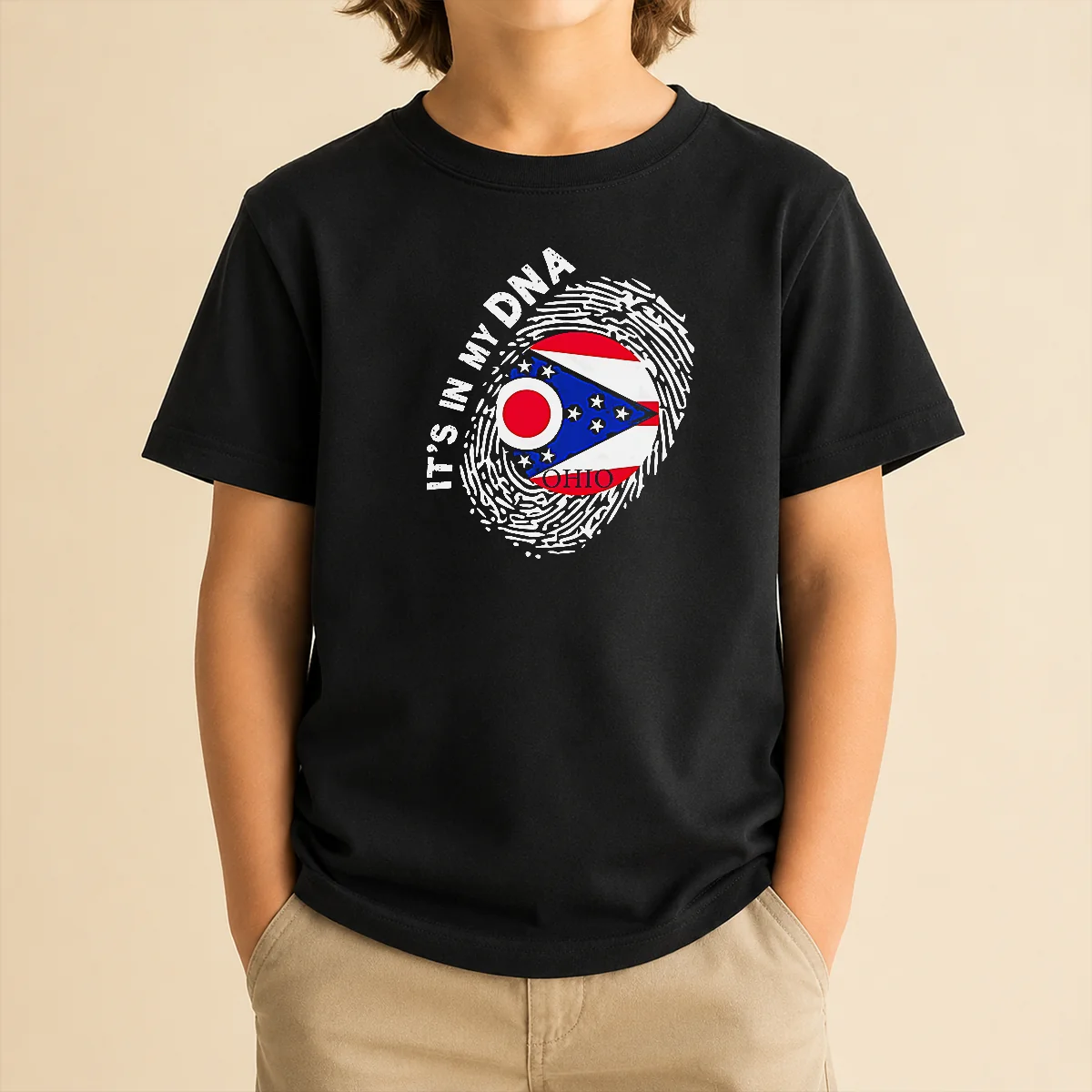 Official Ohio It'S In My DNA Kids T-Shirt