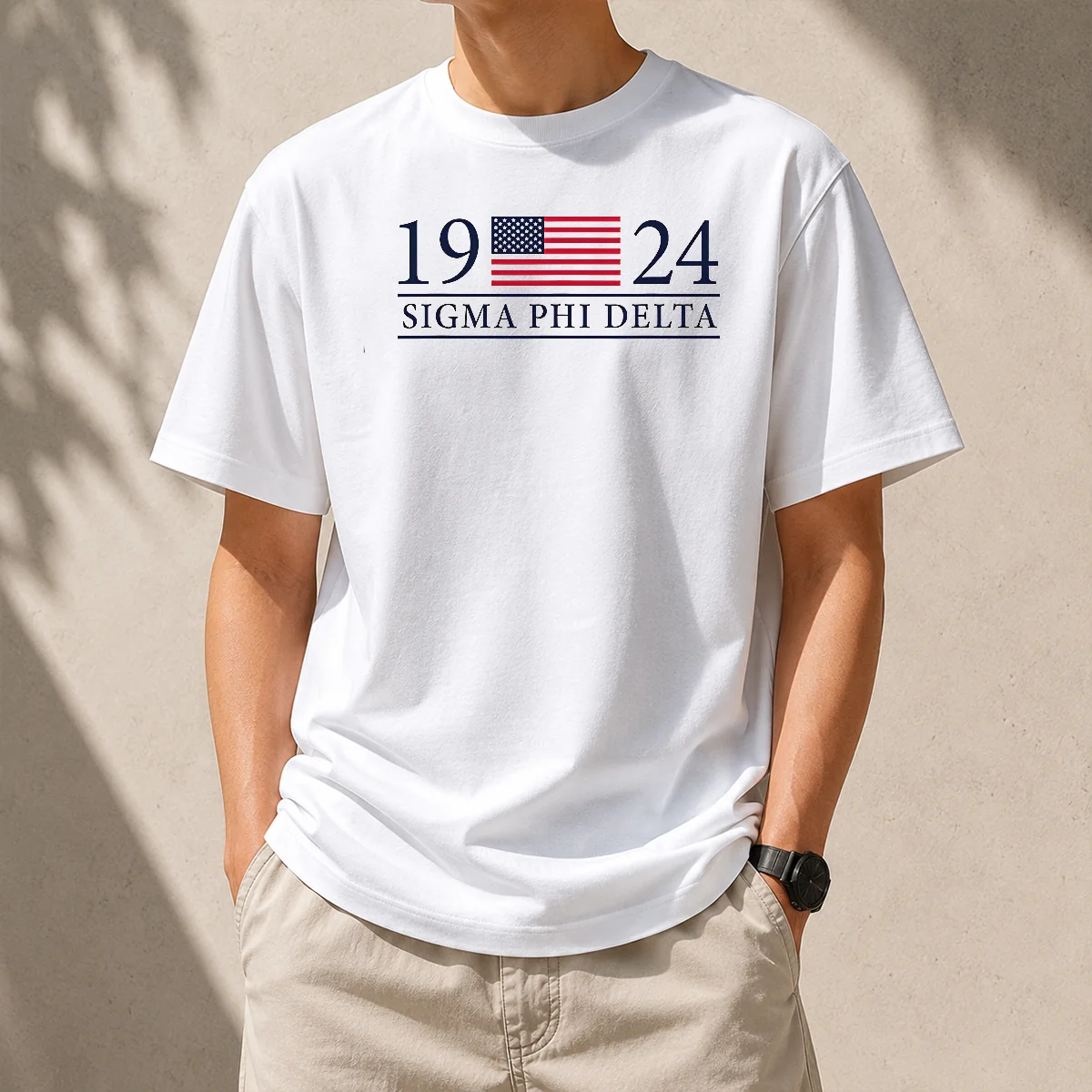 Official Sigma Phi Delta 1924 American Shirt Official Sigma Phi Delta 1924 American Shirt