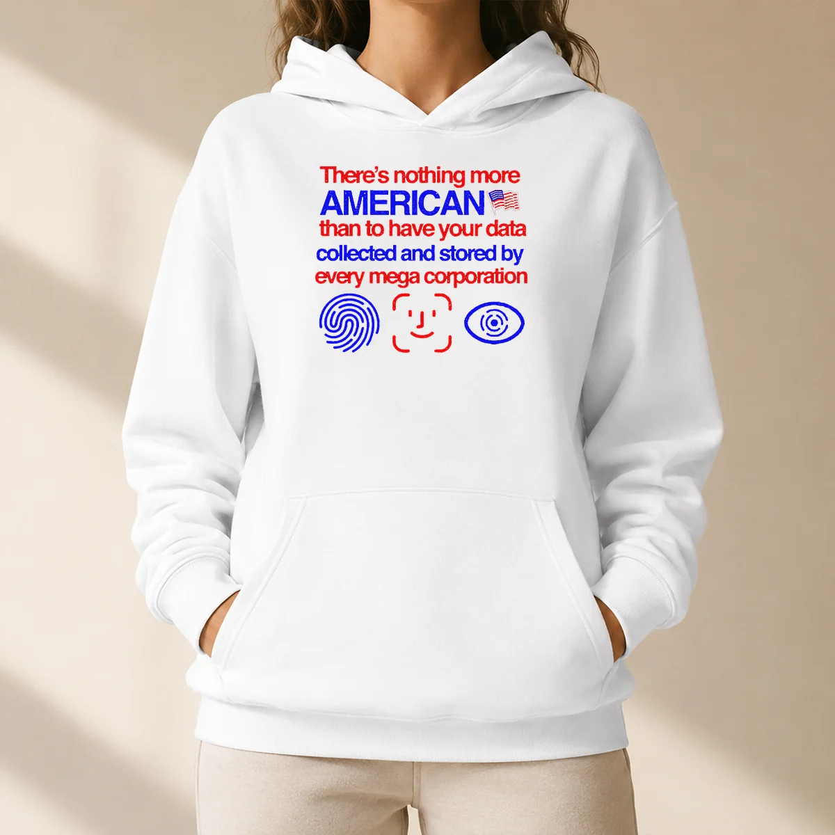 Official There Is Nothing More American Than To Have Your Data Collected And Stored By Every Mega Corporation Shirt - Image 5