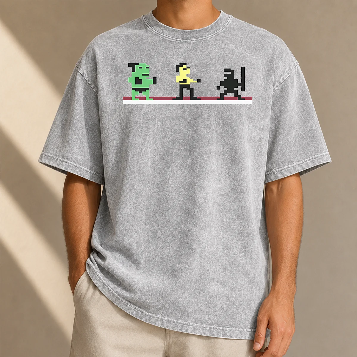 Official Top Commodore 64 Washed T-Shirt