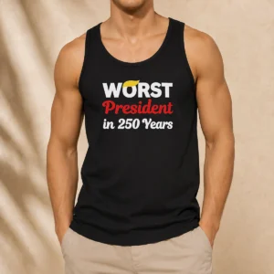Official Worst President In 250 Years Tank Top