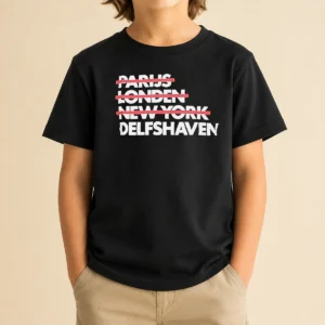 Original Parijs Londen New York Delfshaven Kids T-Shirt
